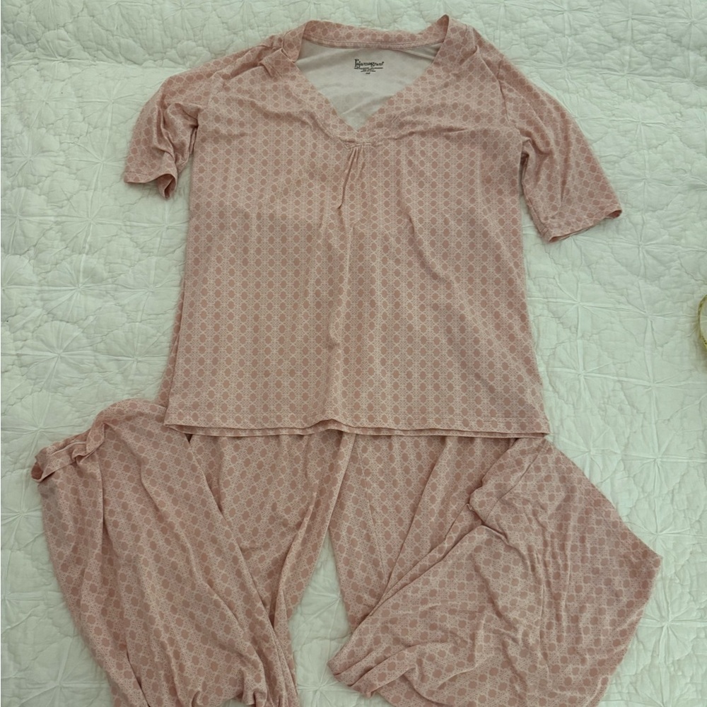 Pajamagrams | Pink Naturally Nude Pajamas | M - Picture 2 of 10